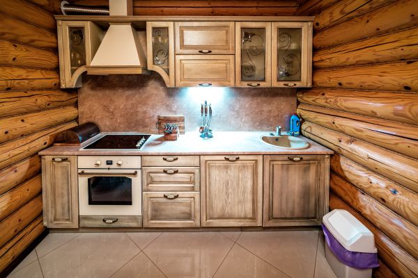 Rustic Cabinets Installation in Cleveland