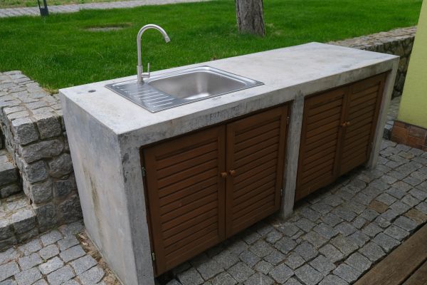 Exterior Cabinet Installation in Cleveland