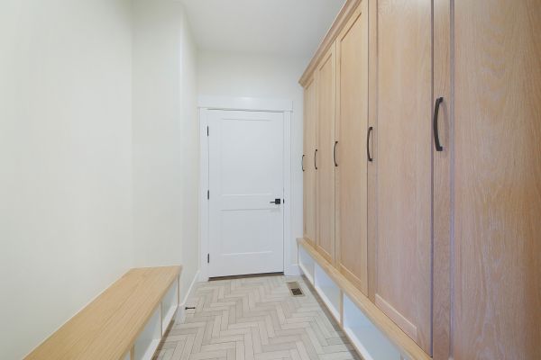 Mudroom Cupboard Installation in Cleveland