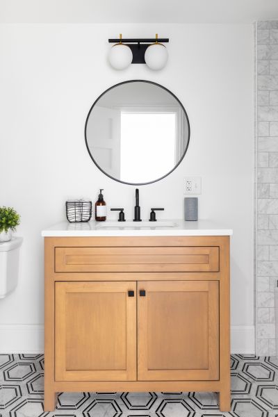 Custom Vanity Installation in Cleveland