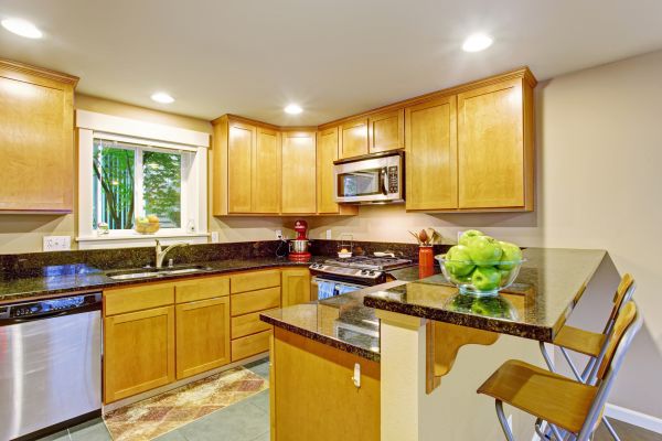 Maple Kitchen Cabinet Service in Cleveland